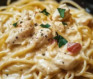 Ultimate Creamy Crockpot Chicken Spaghetti: Easy Weeknight Comfort