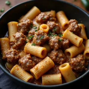 Luxurious Beef Pasta in a Creamy Garlic Sauce: Your New Favorite Dinner!