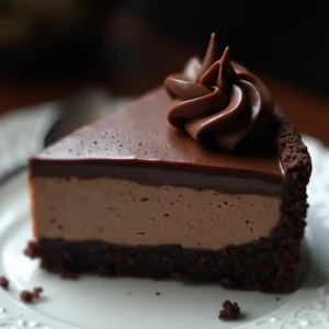 Brownie Crust Chocolate Cheesecake: A Decadent Delight