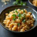 Cauliflower rice bow