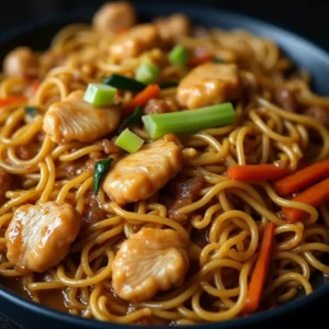 Chicken Chow Mein with The Best Chow Mein Sauce: Better Than Takeout!