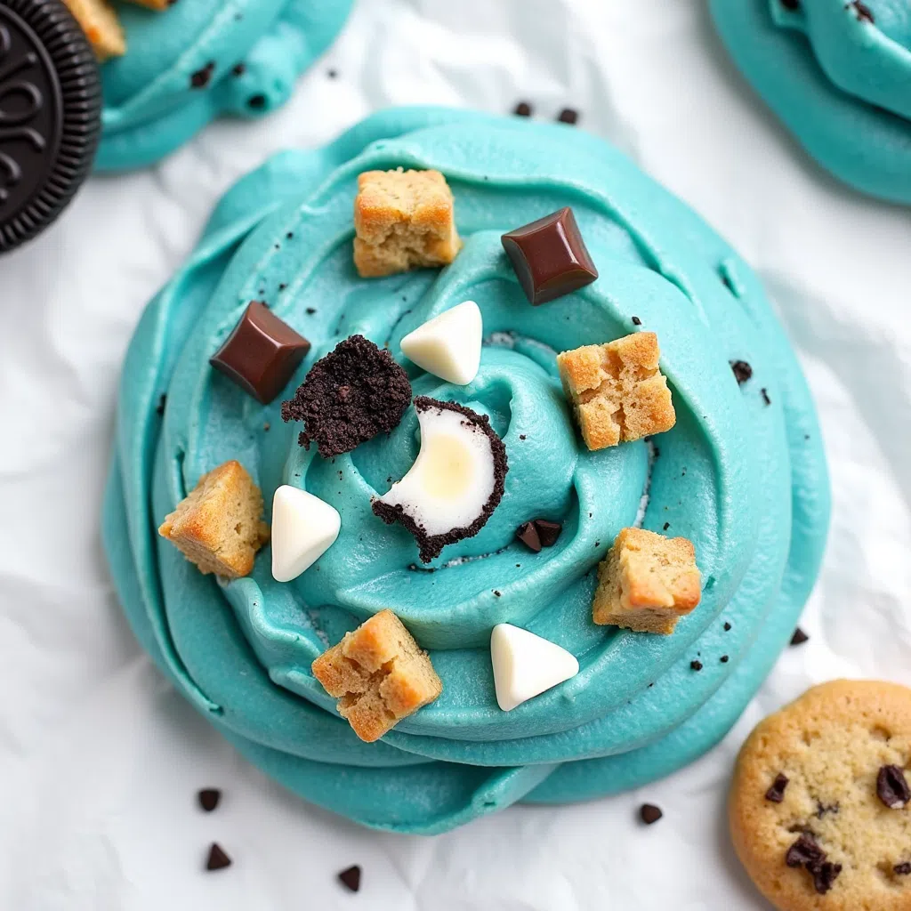 Cookie monster cookies