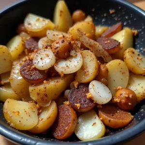 Classic Fried Potatoes and Onions: Crispy, Comforting & Easy