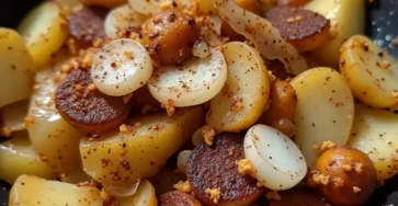 Fried Potatoes and Onions