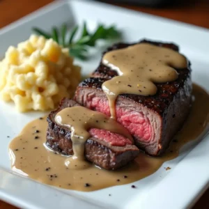 Luxurious Filet Mignon with Creamy Peppercorn Sauce: Your Ultimate Guide