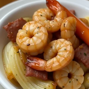 Fried Cabbage with Shrimp, Sausage & Bacon: A Flavorful One-Pan Meal