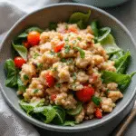 Greek chicken bowls