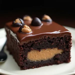 Decadent Peanut Butter Cup Dump Cake: Easy, Gooey & Irresistible!