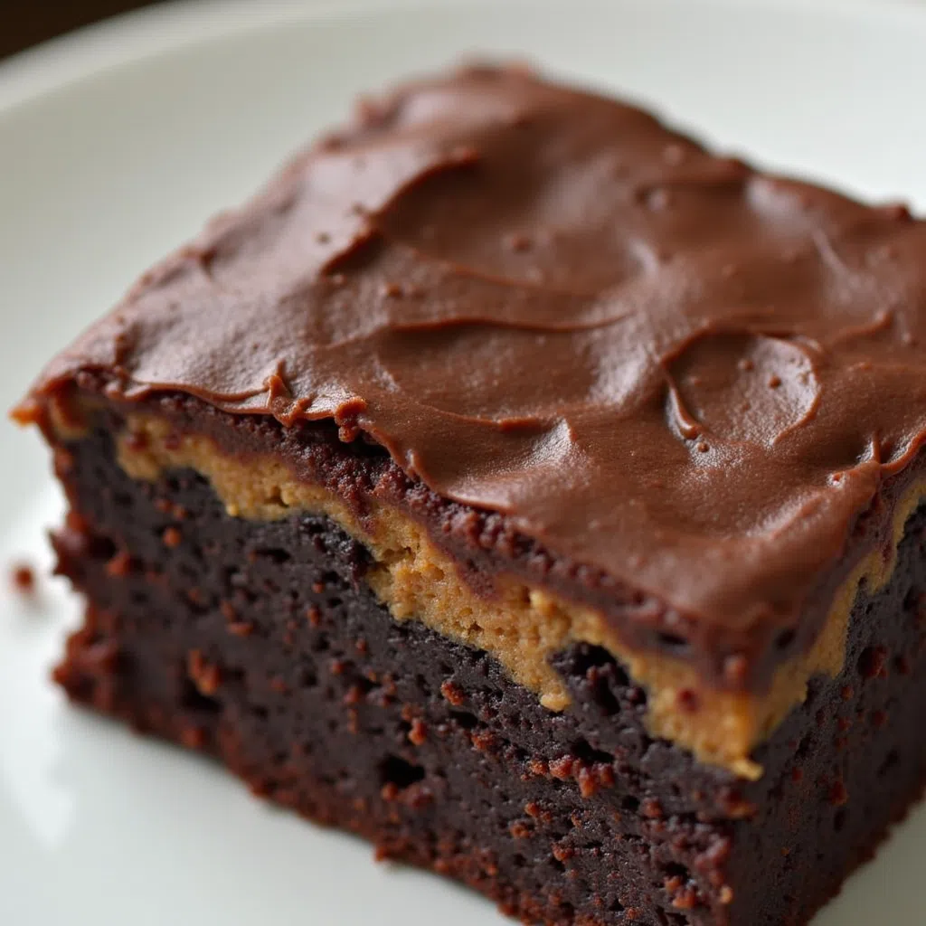 Peanut butter cup dump cake