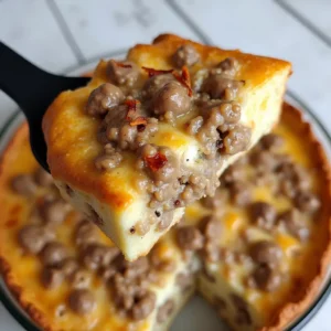 Sausage Hash Brown Breakfast Casserole: A Hearty Morning Delight