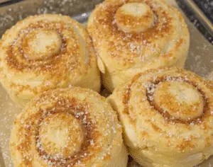 Divine Banana Bread Cinnamon Rolls with Cream Cheese Frosting