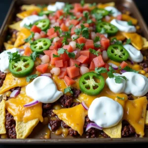 Easy Sheet Pan Nachos: The Ultimate Crowd-Pleasing Recipe