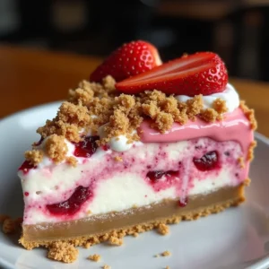 Strawberry Crunch Cheesecake: A Decadent Delight