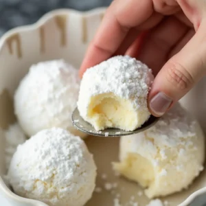 Sweetened Condensed Milk Snowball Cookies: Easy Melt-in-Your-Mouth Delights
