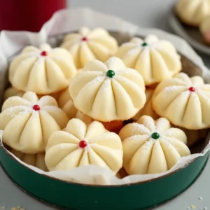 Melt-in-Your-Mouth Whipped Shortbread Cookies: The Ultimate Buttery Delight