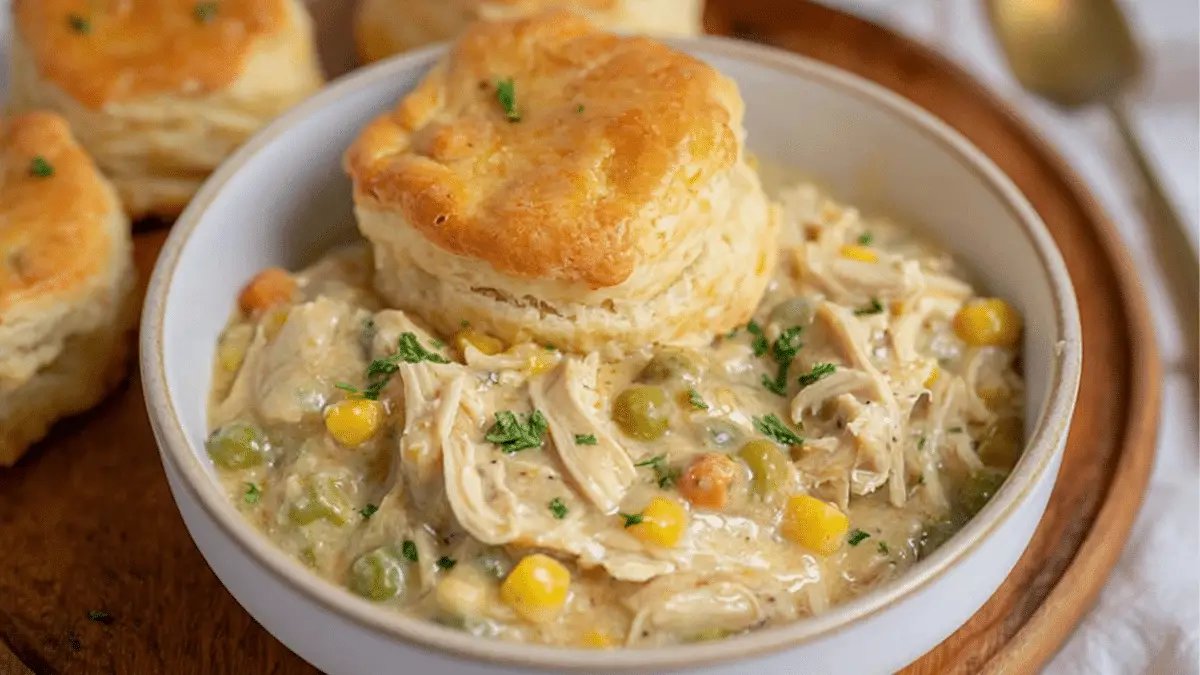 Crock Pot Chicken Pot Pie