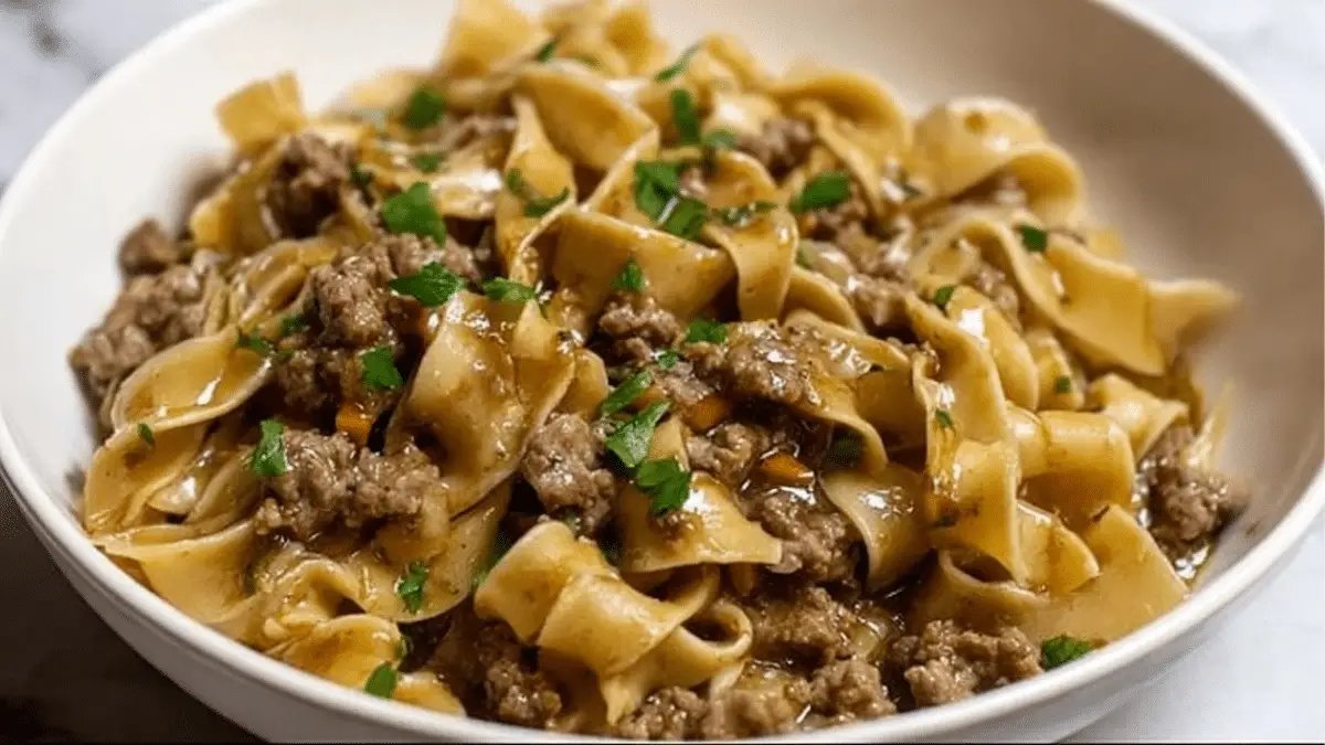 Quick and savory beef and noodles in a bowl, a 30-minute weeknight meal.