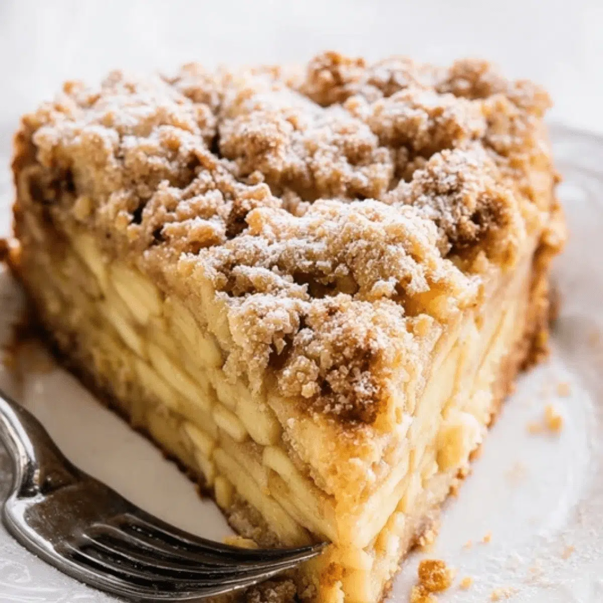 Heavenly Honeycrisp apple cake, ultimate fall dessert.