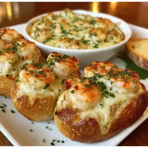Crabby Shrimp-Stuffed Garlic Bread Bombs: The Ultimate Comfort Food Extravaganza!