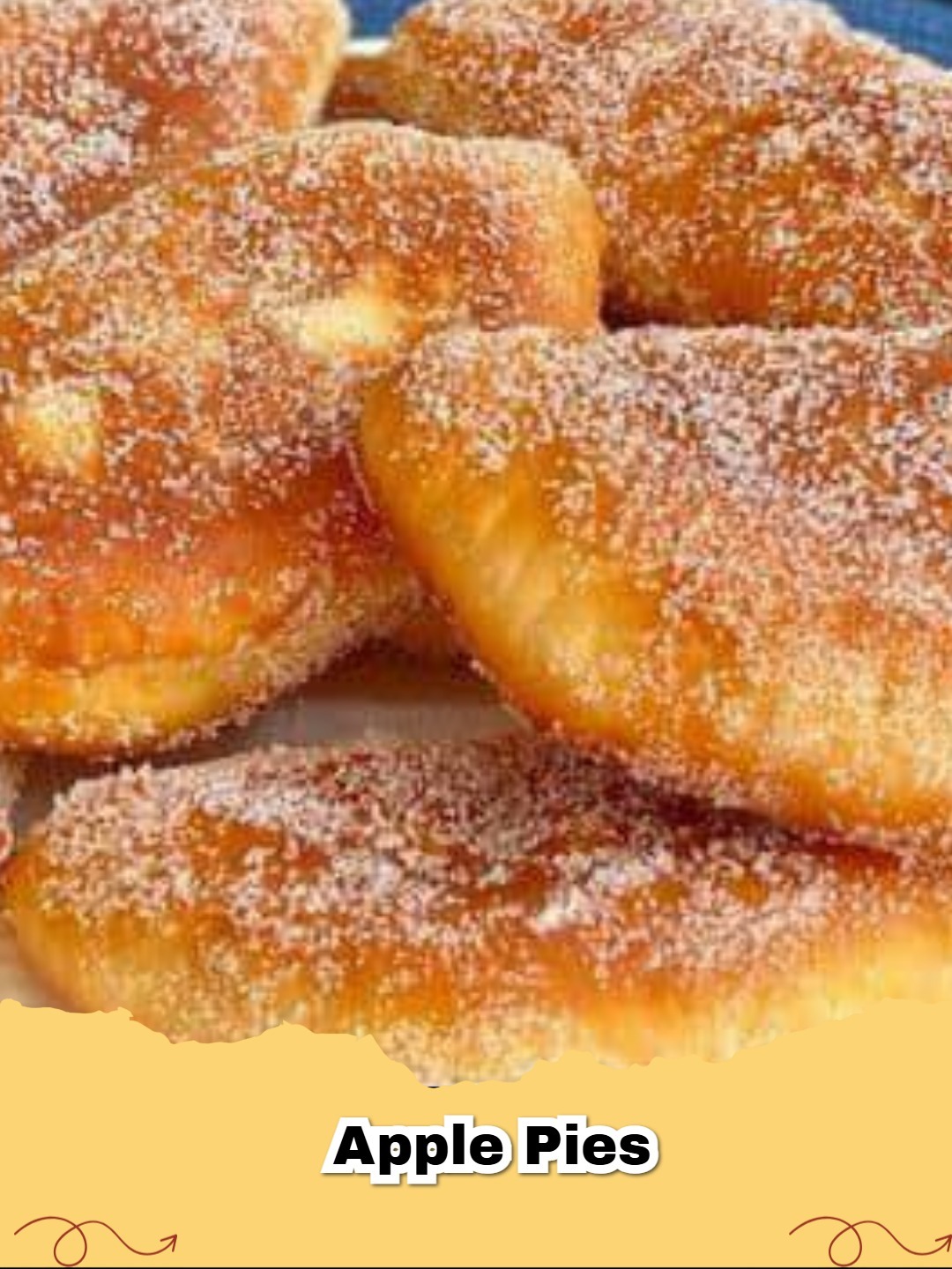 Delicious golden brown classic homemade Apple Pies cooling on a wire rack, ready to be served.