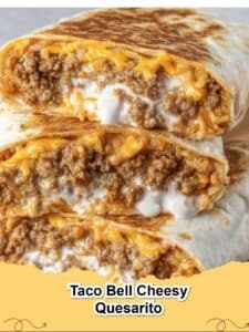 Copycat Taco Bell Cheesy Quesarito: Make This Cult Favorite at Home!