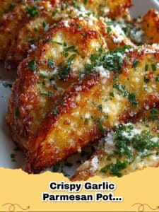 Crispy Garlic Parmesan Potato Wedges: Your New Favorite Side!