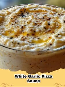 The Best Homemade White Garlic Pizza Sauce: A Creamy Dream!