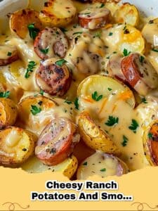 One-Pan Cheesy Ranch Potatoes & Smoked Sausage: Your Ultimate Easy Weeknight Dinner!