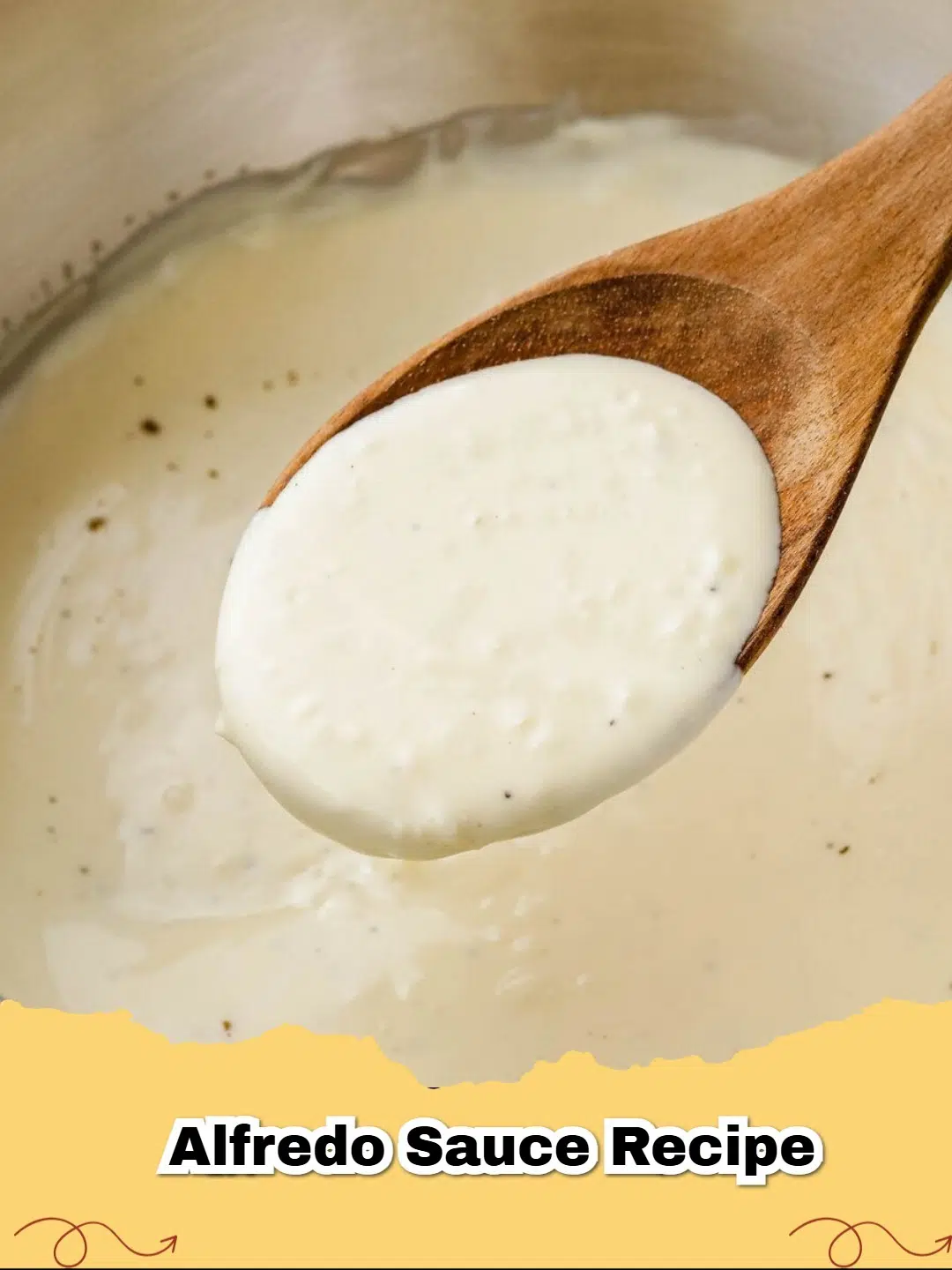 A bowl of fettuccine pasta generously coated in rich, creamy classic Alfredo sauce, garnished with fresh parsley and grated Parmesan cheese.