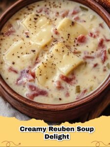 Creamy Reuben Soup Delight: Your New Favorite Comfort Food