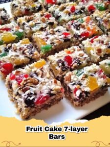 Irresistible Fruit Cake Magic Bars: A Holiday Treat You Can't Resist!
