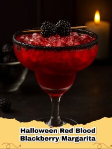 Spooky Sips: The Ultimate Halloween Bloody Blackberry Margarita