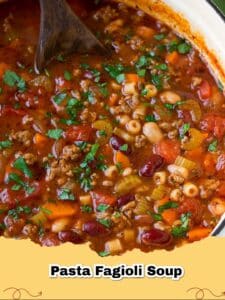 Hearty Pasta e Fagioli Soup Recipe: A Cozy Italian Classic