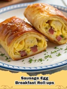 Easy Sausage Egg Breakfast Roll-Ups: Your New Go-To Morning Meal