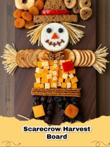 Create a Whimsical Scarecrow Harvest Board: The Ultimate Fall Appetizer!