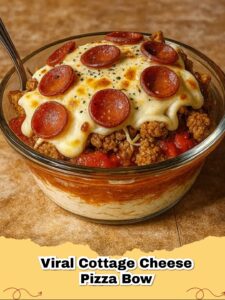 Viral High-Protein Cottage Cheese Pizza Bowl: Your New Favorite Healthy Craving!
