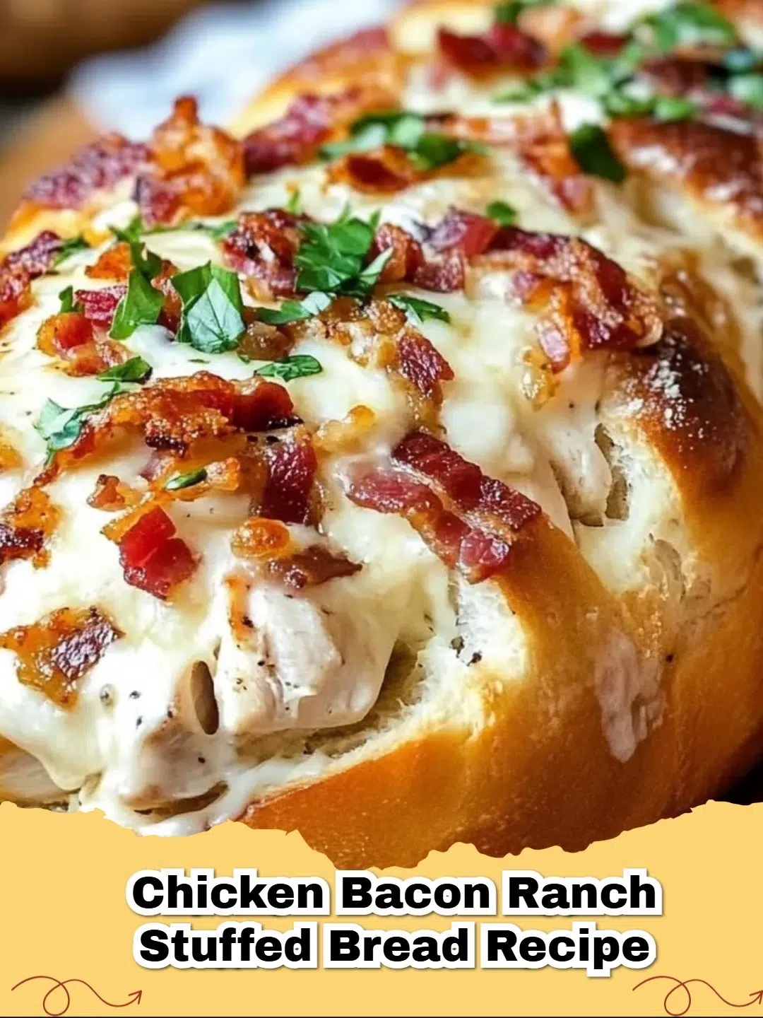 Delicious Chicken Bacon Ranch Hawaiian Roll Sliders on a baking sheet, golden brown and cheesy.