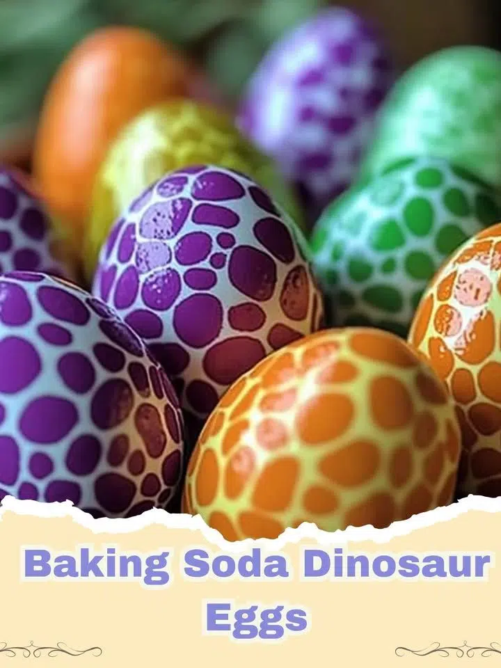 Kids excitedly watching baking soda dinosaur eggs fizz and erupt to reveal toy dinosaurs, an engaging DIY STEM activity.