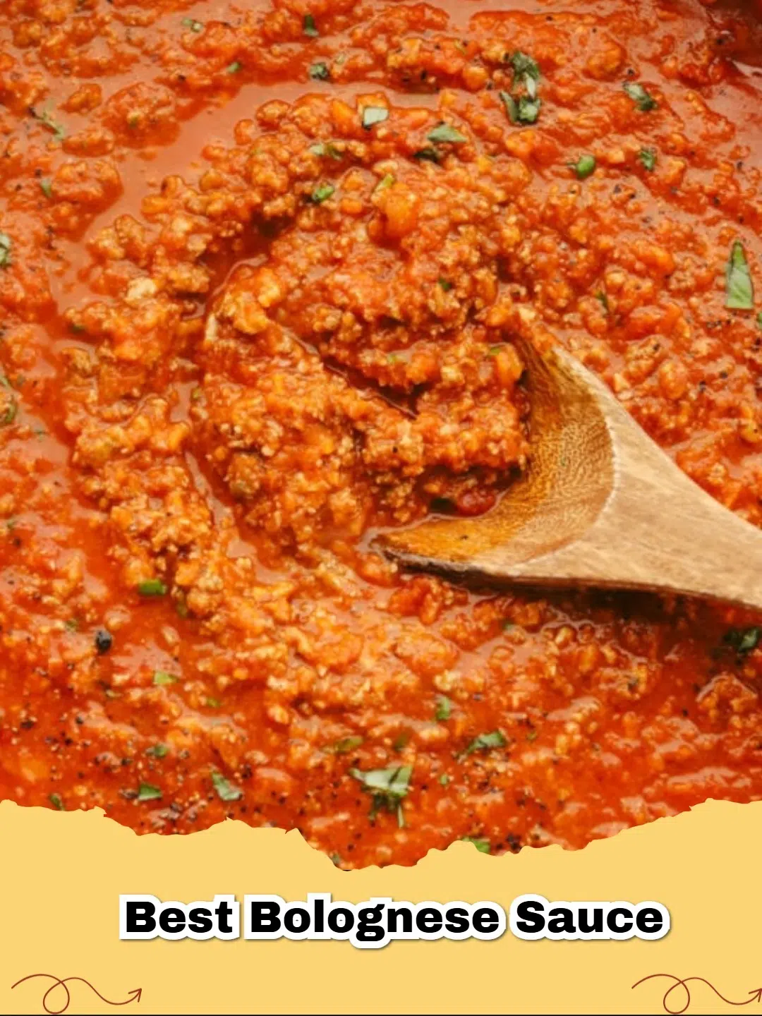 A rich bowl of authentic Italian Bolognese sauce with tagliatelle pasta and Parmesan cheese.