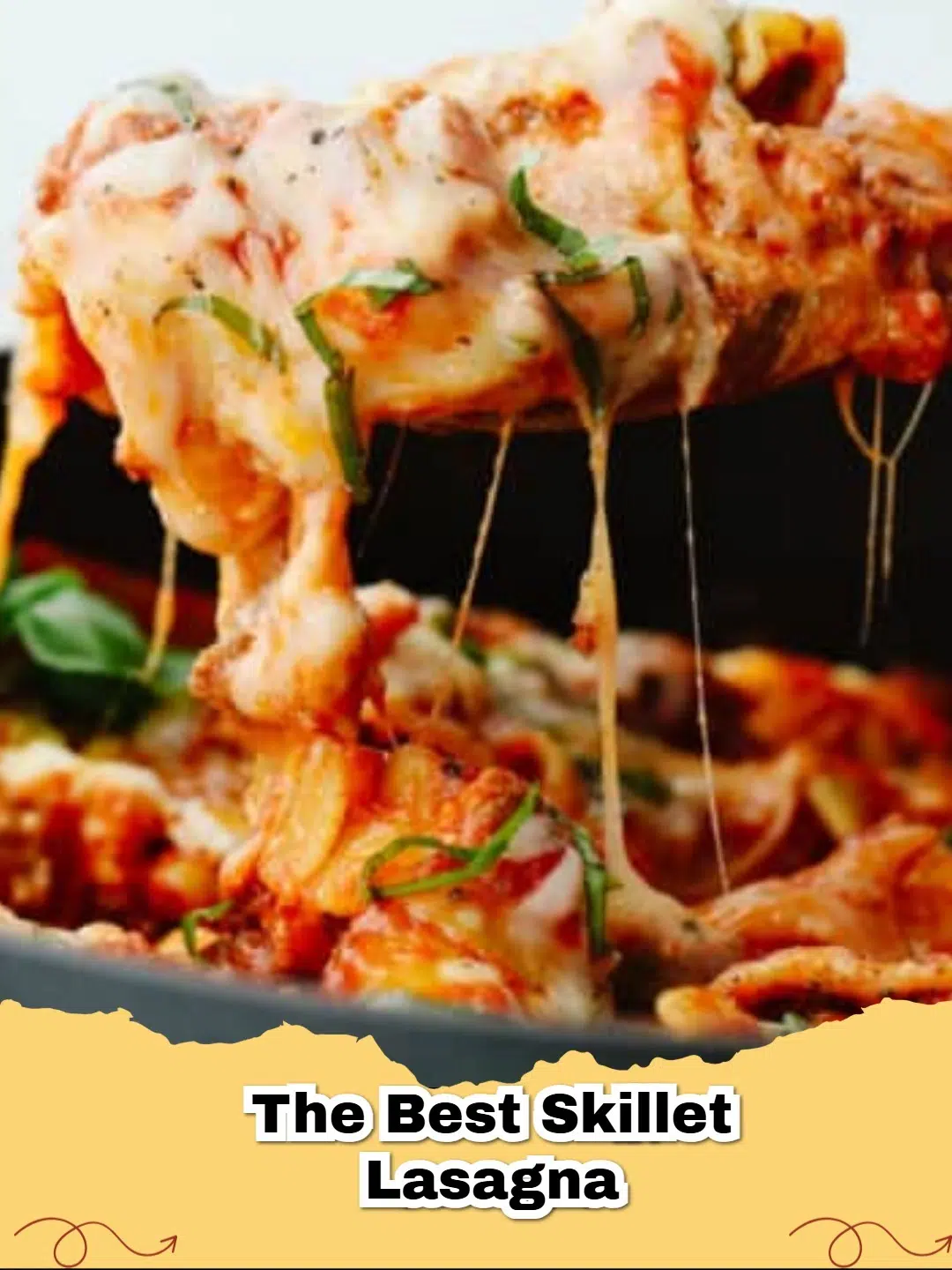 Best Beef and Sausage Skillet Lasagna, a delicious one-pan dinner idea.