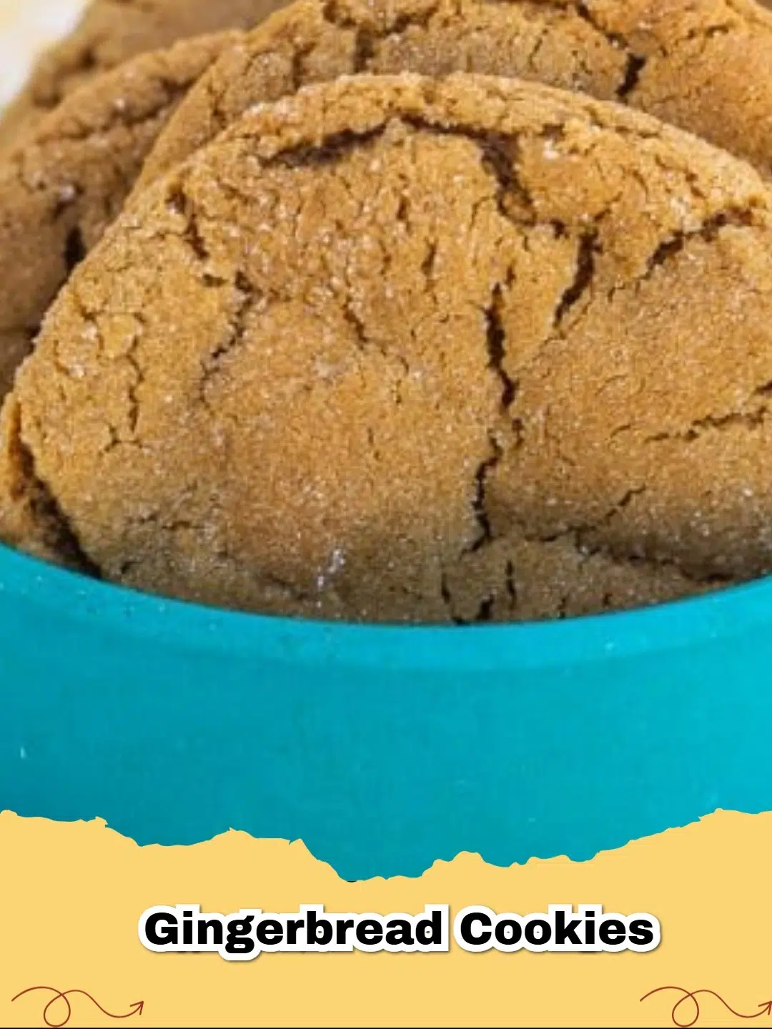 Plate of classic gingerbread cookies decorated with white icing, perfect for Christmas