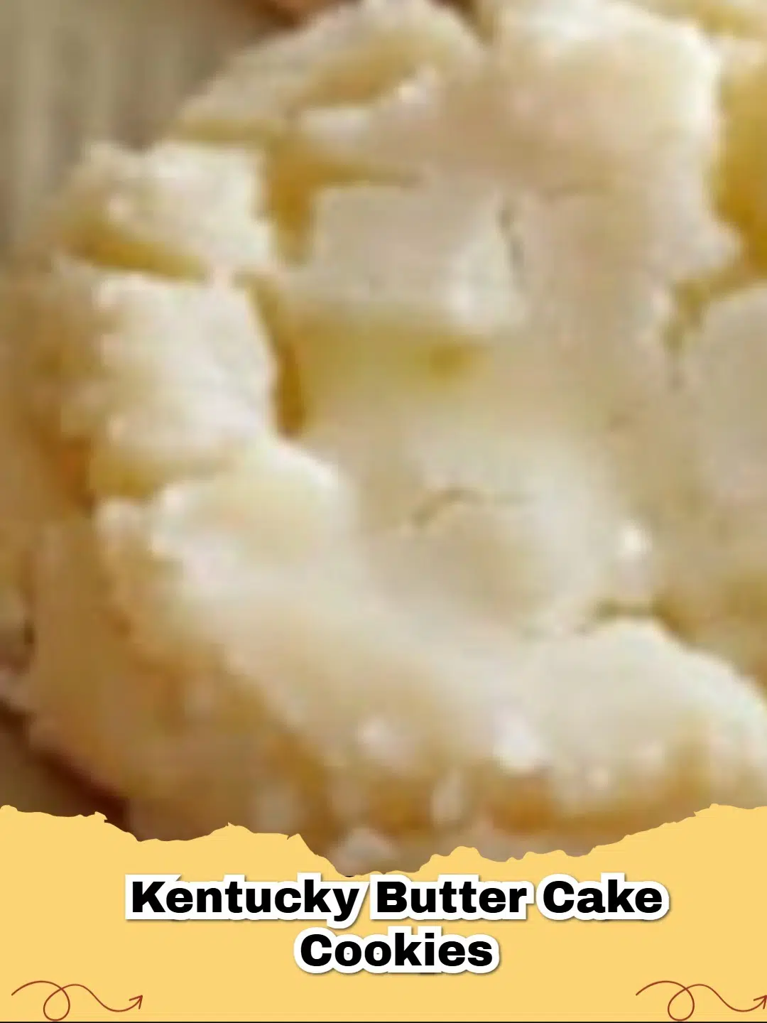 Pile of Kentucky Butter Cake Cookies with a rich, shiny glaze on a white plate, ready to be eaten.