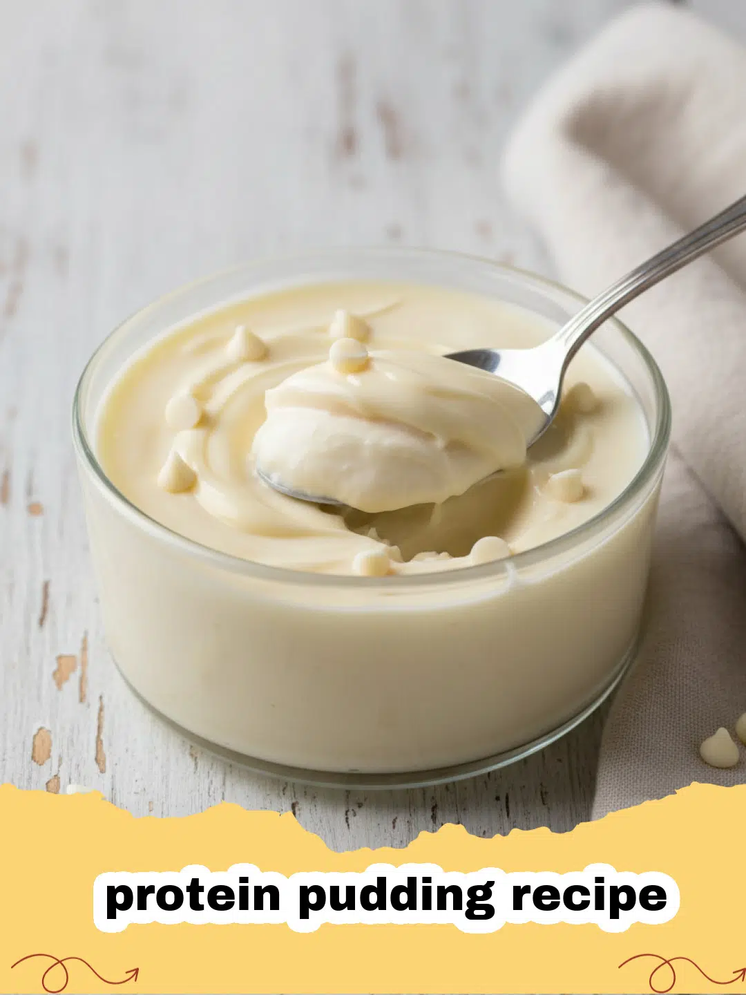 protein pudding recipe - A bowl of thick chocolate protein pudding topped with fresh raspberries and chia seeds.