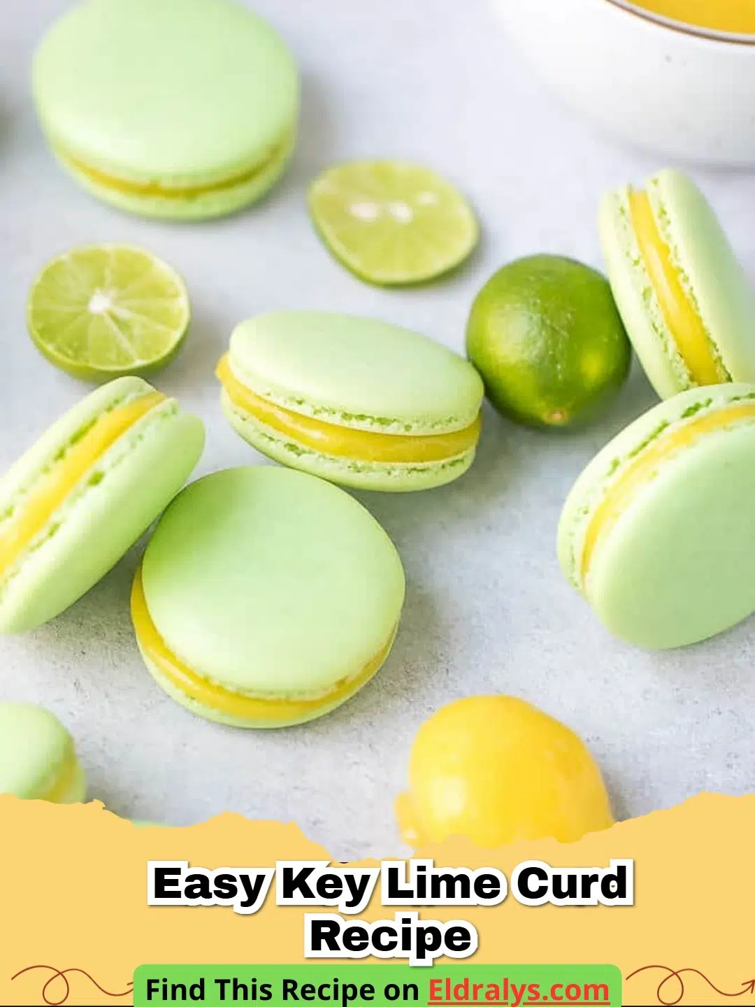 A glass jar filled with vibrant yellow Easy Key Lime Curd Recipe spread, surrounded by fresh Key limes.
